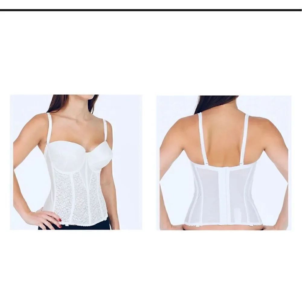 Carnival Womens Full Figure Tuxedo Torsolette